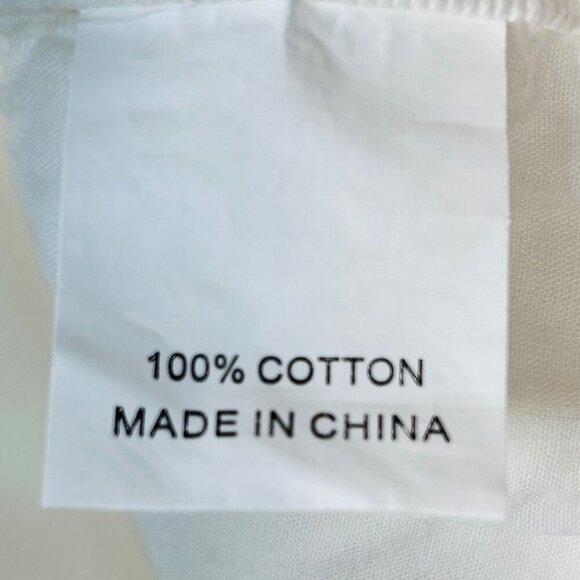 Charcoal Size 6 White Jeans Straight Leg High Rise Casual - Picture 4 of 7